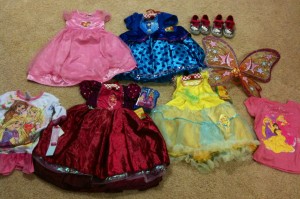 These are just the dress-up clothes that I bought.