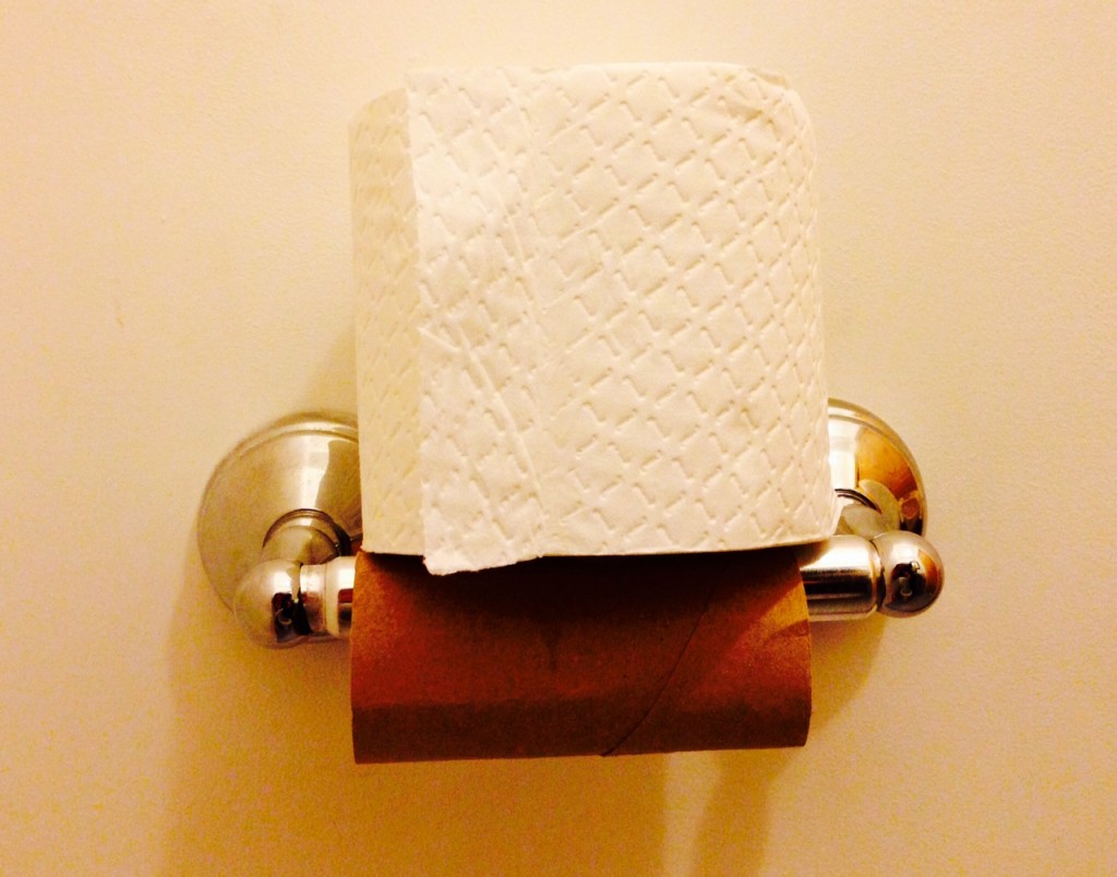 toilet paper roll - nearsighted